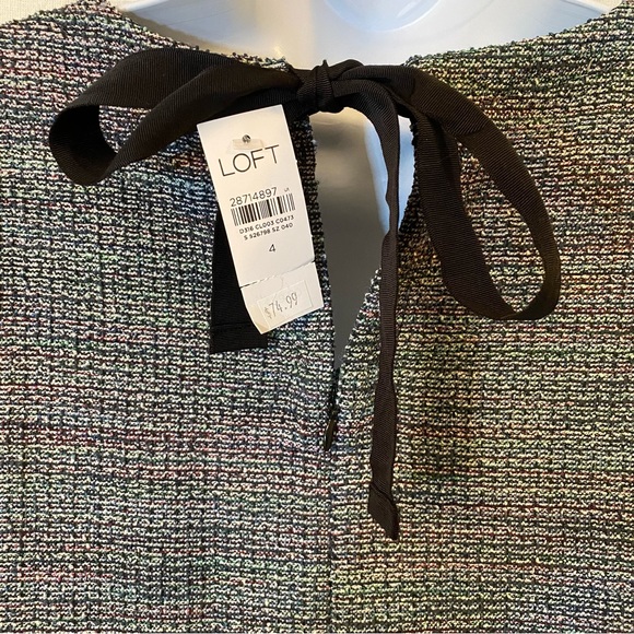 LOFT Tweed Mod Dress - Picture 4 of 4